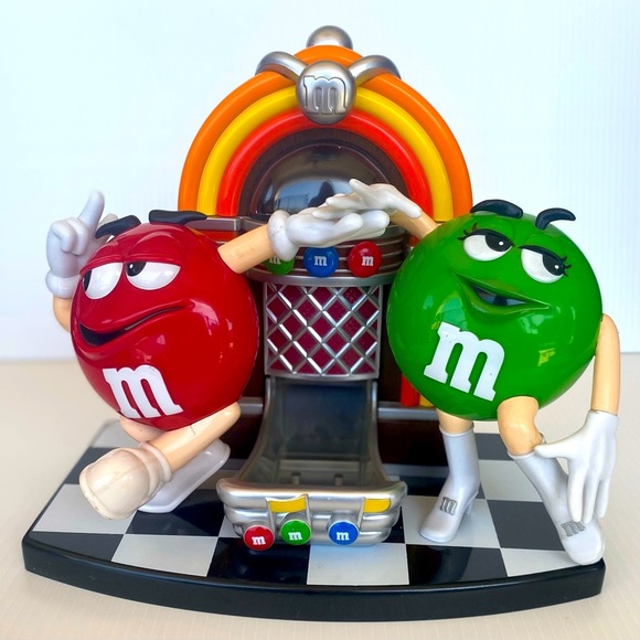 M&M’s Rock'n Roll Cafe Jukebox Candy Dispenser Limited Edition Collectib… - Picture 1 of 11